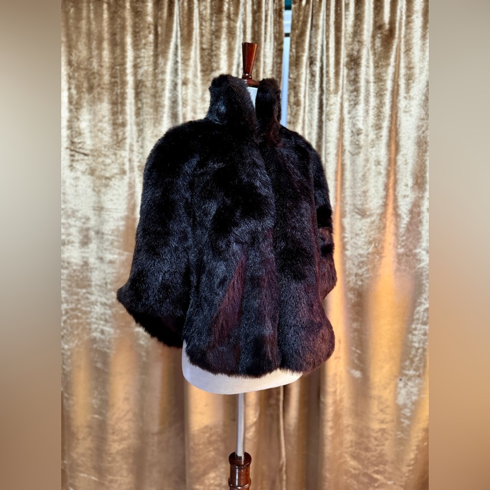 Vintage Jessica McClintock Cropped Cape